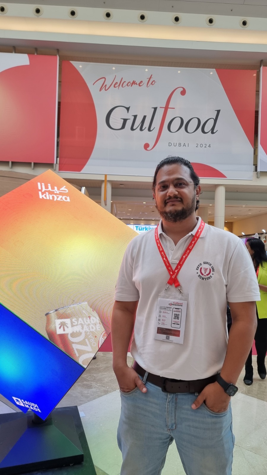 Kapil Gonge at Gulfood Dubai 2024